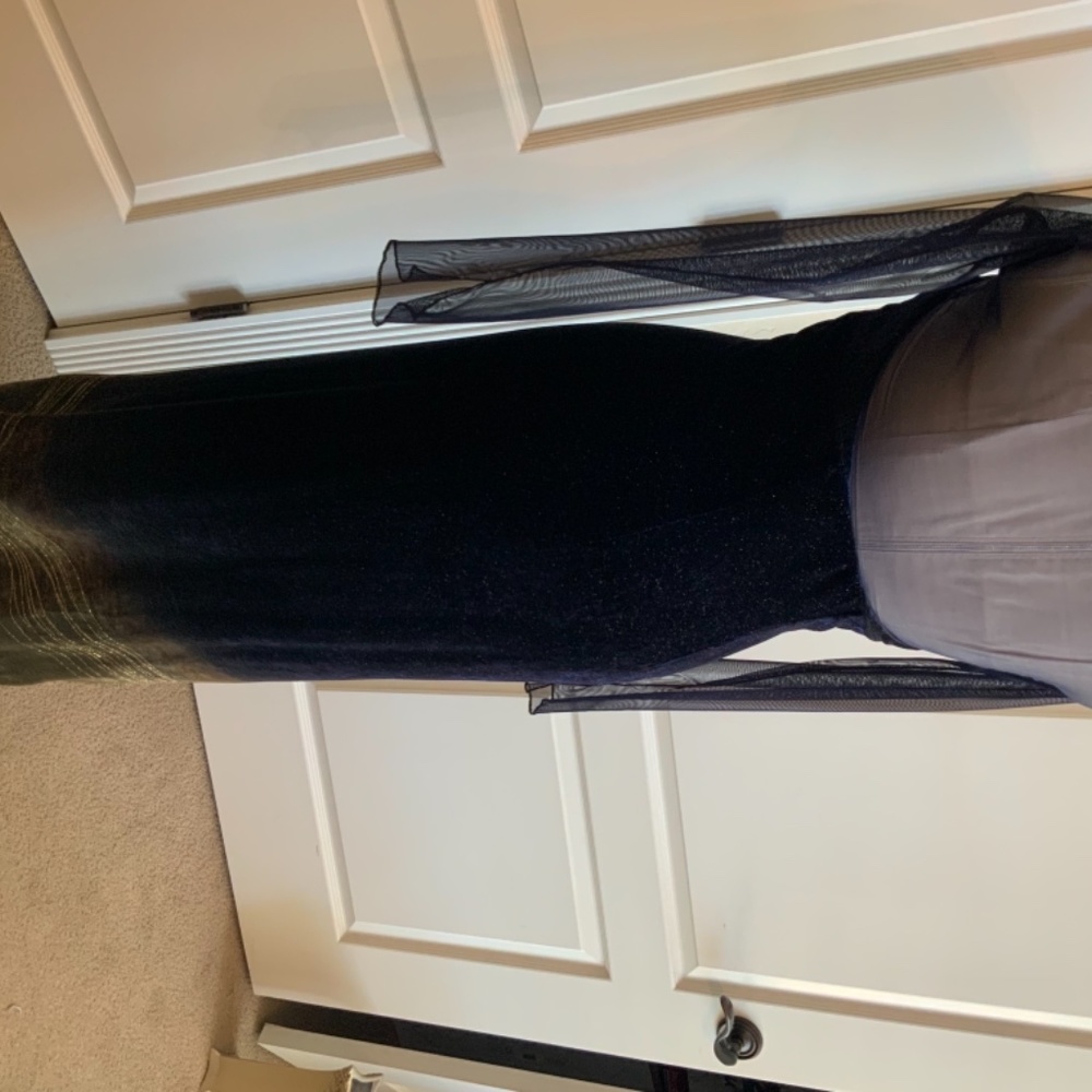 Bob Mackie velvet evening gown - Picture 8 of 13